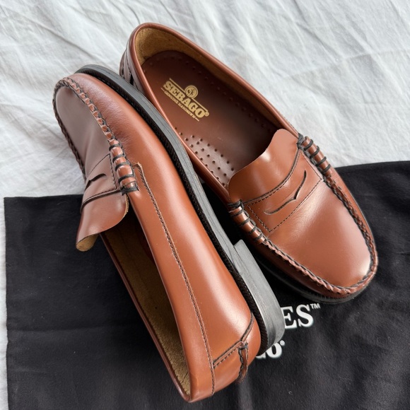 Sebago Shoes - Sebago Brown Classic Dan Loafers 36/6